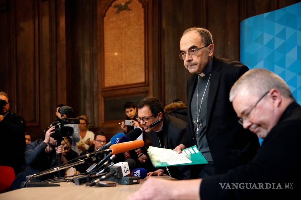 $!Dimite el cardenal francés Philippe Barbarin tras ser condenado por encubrir a cura pederasta
