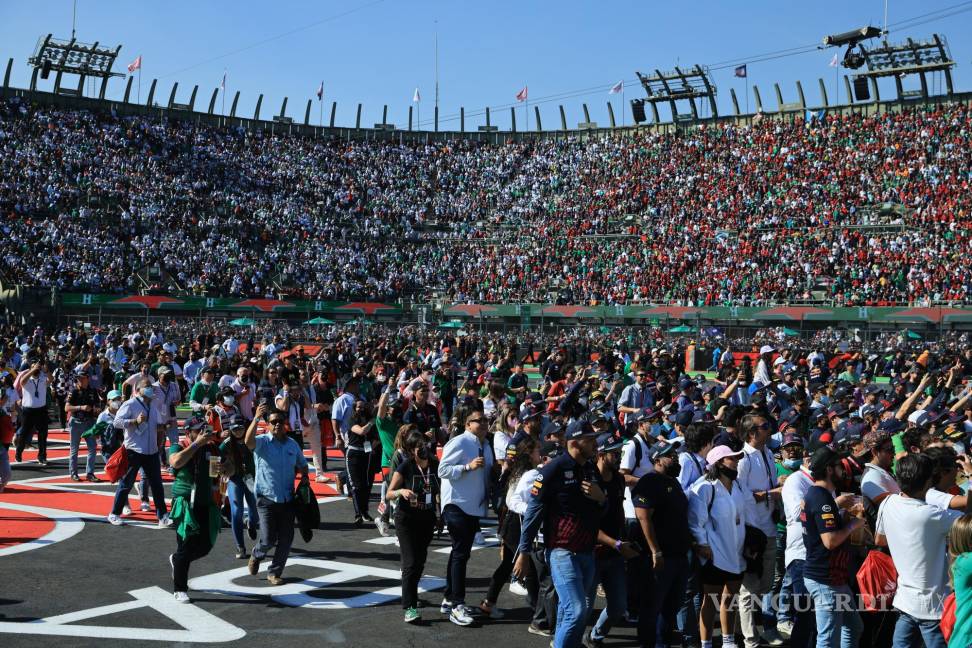 $!Los más de 371 mil asistentes al Autódromo Hermanos Rodríguez dejaron una derrama económica de 14 mil 375 millones de pesos.