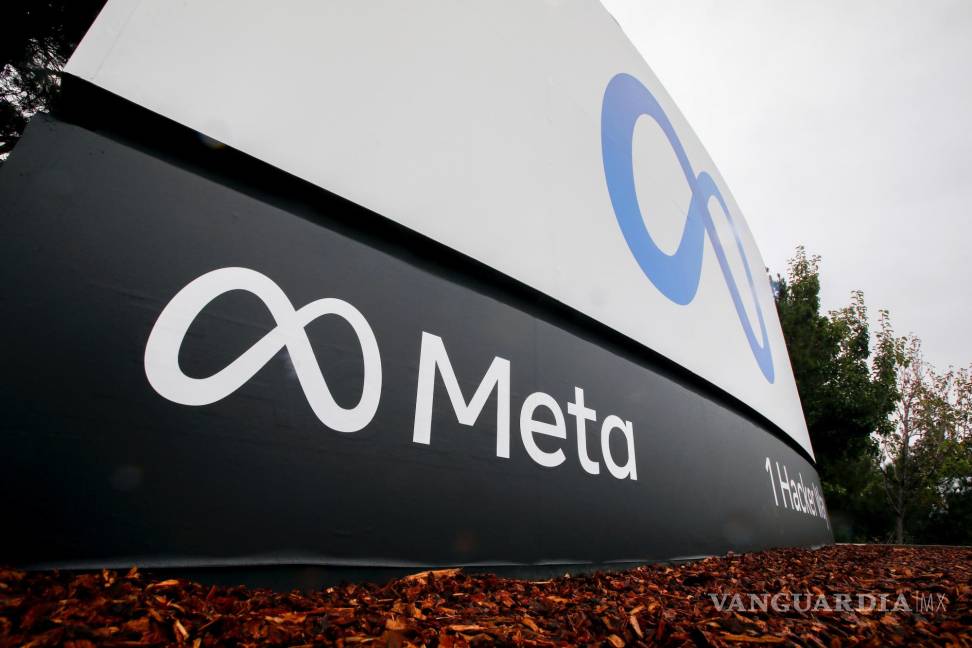 $!El logotipo de Meta en su sede corporativa en Menlo Park, California.
