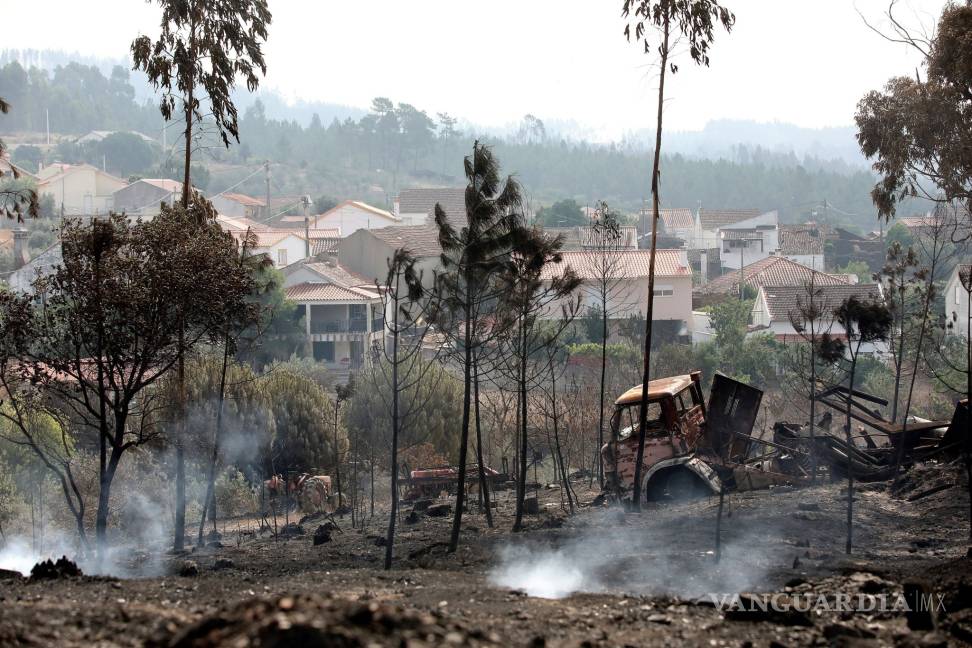 $!Portugal logra apagar enorme incendio forestal