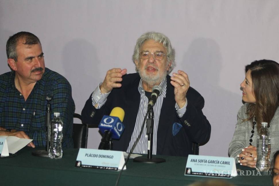 $!Plácido Domingo: ‘Torreón me trae grandes recuerdos’