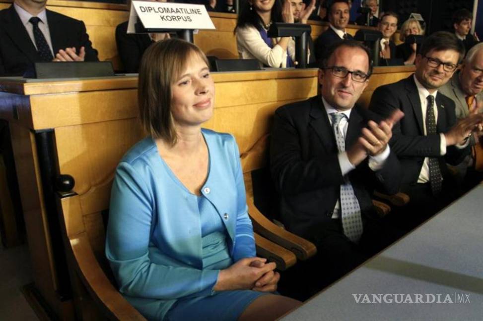 $!Kersti Kaljulaid, primer mujer elegida presidenta de Estonia