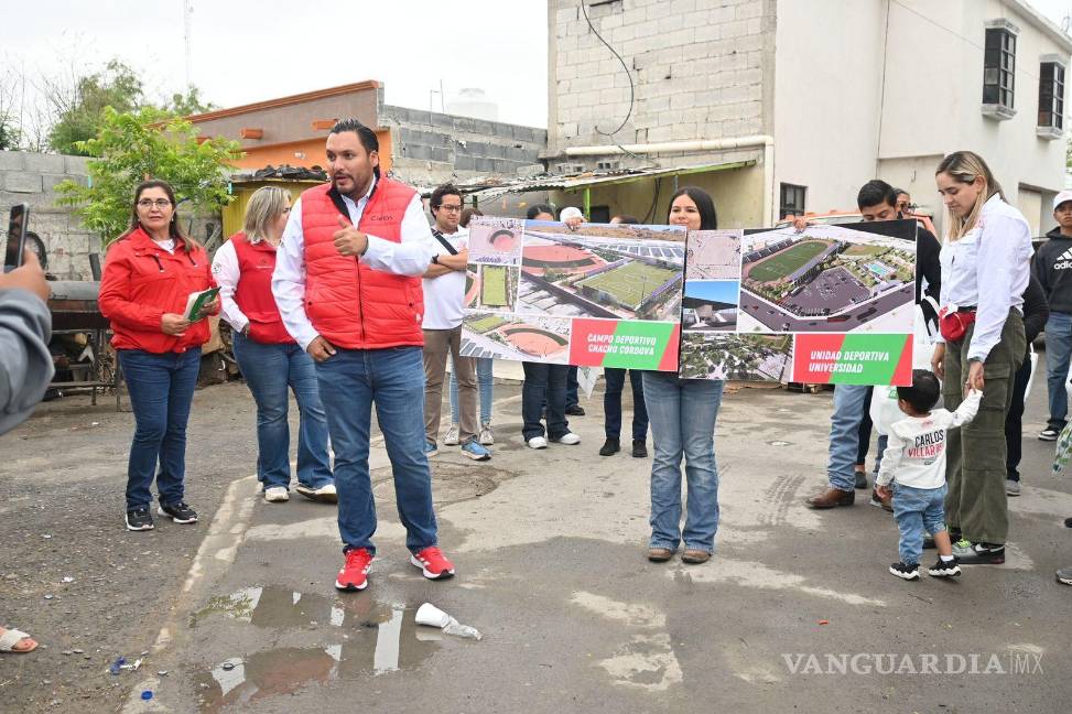 Promete candidato un Multideportivo en el norte de Monclova