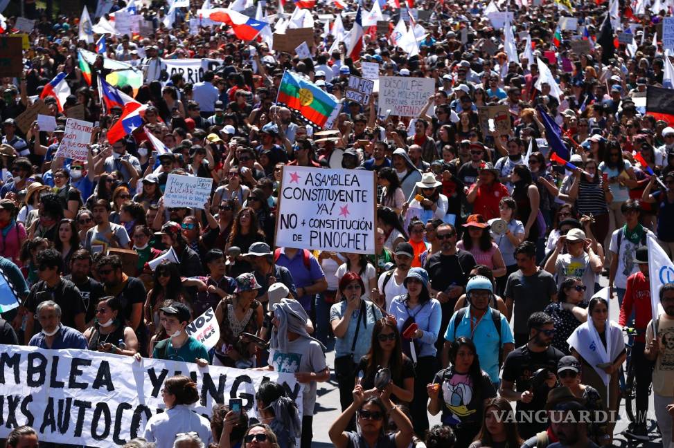 $!Masivas protestas en Chile pese a medidas anunciadas por Sebastián Piñera y haber pedido 'perdón'