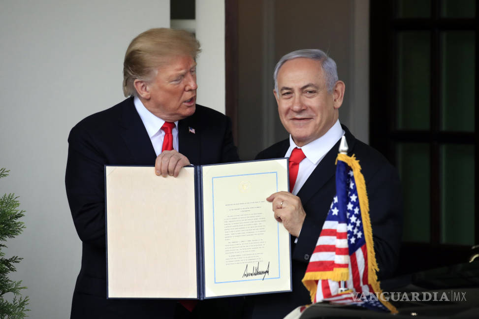 $!Con decreto Trump reconoce la soberanía israelí en los Altos del Golán, Siria protesta enérgicamente