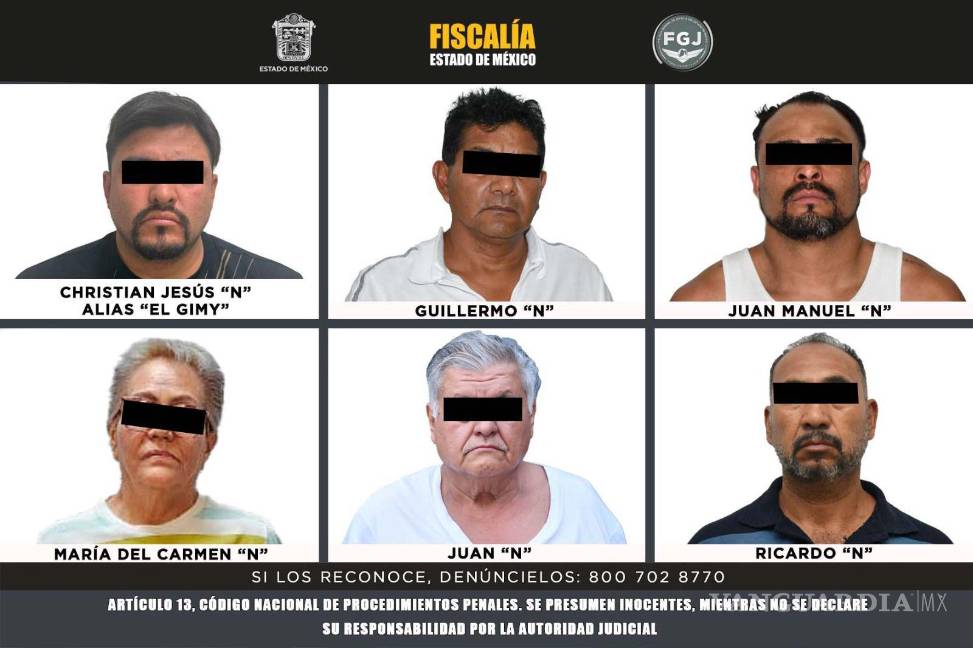 $!Vinculan a proceso a seis líderes sindicales ligados a extorsión y control ilegal de agua en el Edomex