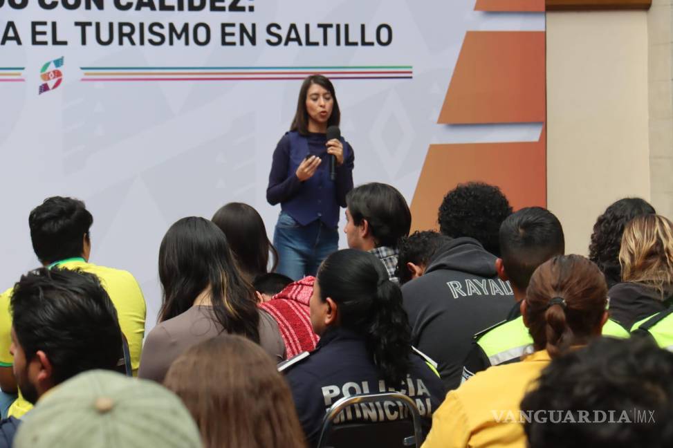 $!Lidia María González Rodríguez, directora de Turismo, subrayó que la tranquilidad de Saltillo es uno de sus principales atractivos para los visitantes.