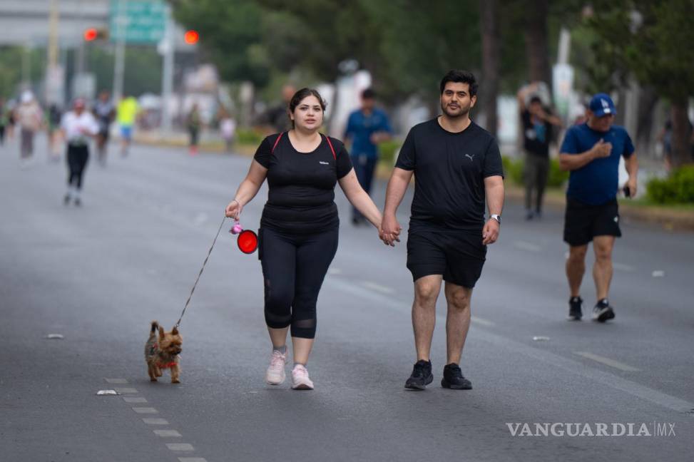 $!La Ruta Recreativa es considerada el espacio dominical más importante de convivencia y movilidad activa en Saltillo.