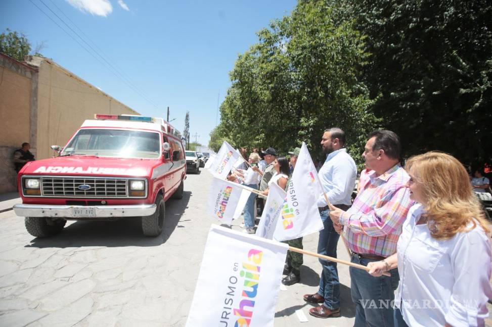 $!Desde General Cepeda se dio el banderazo de este programa de seguridad.