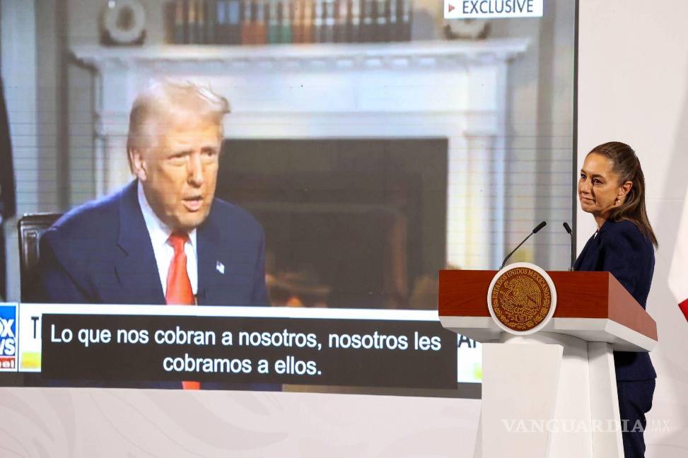 $!Claudia Sheinbaum, presidenta de México, habló sobre los aranceles recíprocos que Donald Trump anunció que cobrará a varios países, el pasado 10 de marzo.