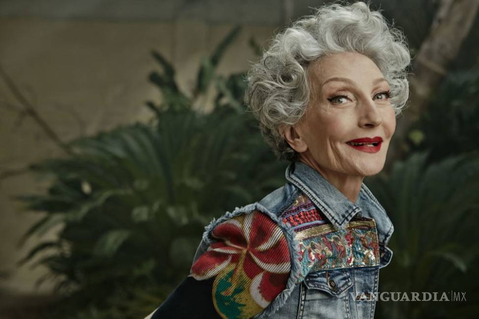 $!Alicia, la modelo de ropa juvenil, ¡de 70 años!