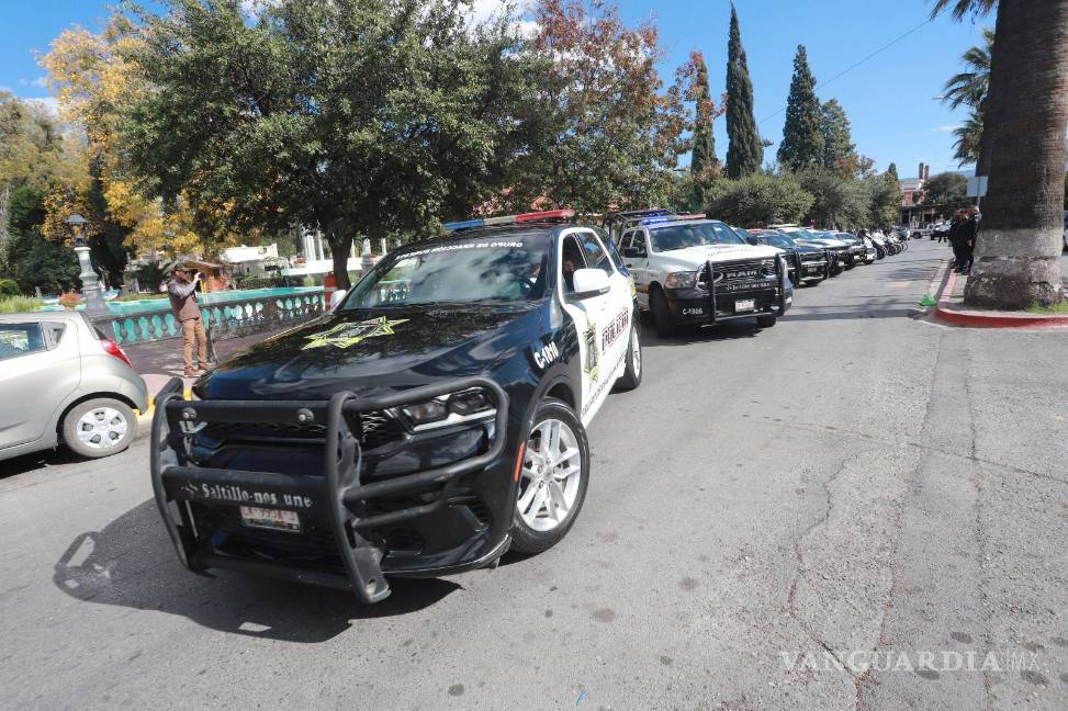 $!Para tranquilidad de los saltillenses, las patrullas recorrerán sectores habitacionales, comerciales, bancos y restaurantes