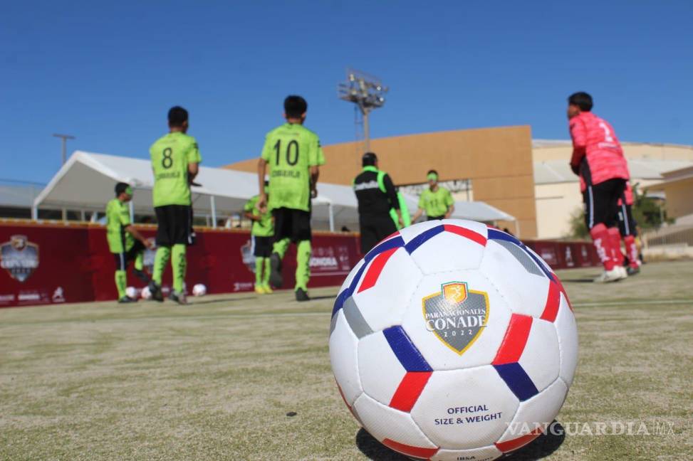 $!El equipo de Futbol para Ciegos de Coahuila está en camino a subirse al podio en Cancún.