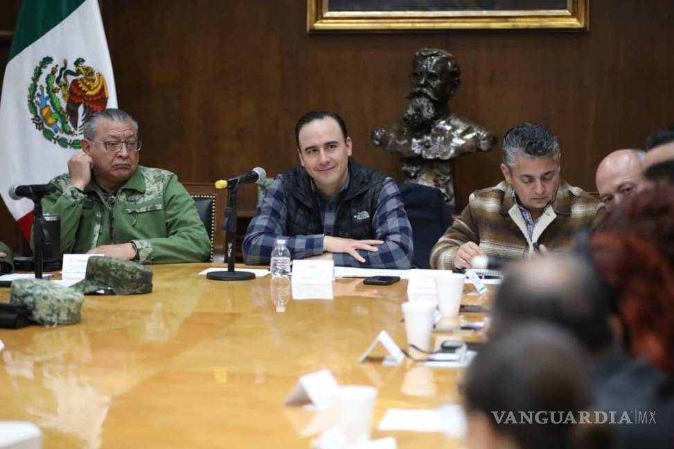 Encabeza Manolo Jiménez mesa de Seguridad: se revisa estrategia para fiestas decembrinas