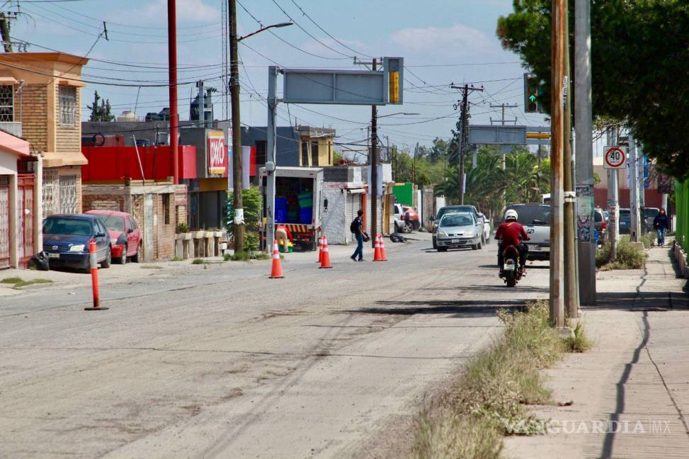 $!Desde temprana hora iniciaron los trabajos a la altura del Parque Deportivo “La Maquinita”.