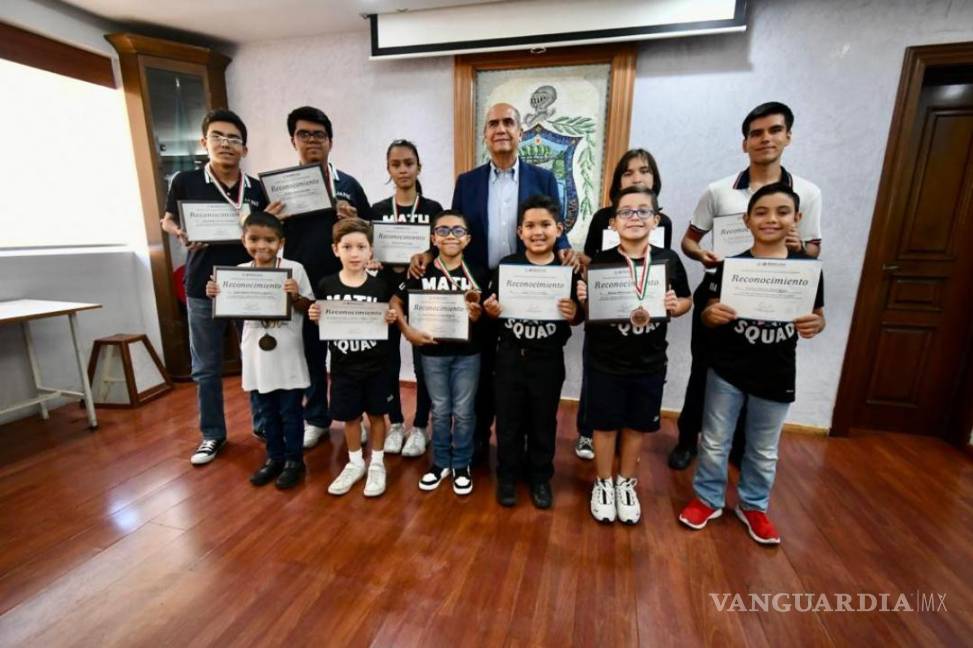 Destacan estudiantes de Monclova en la Olimpiada Nacional de Matemáticas