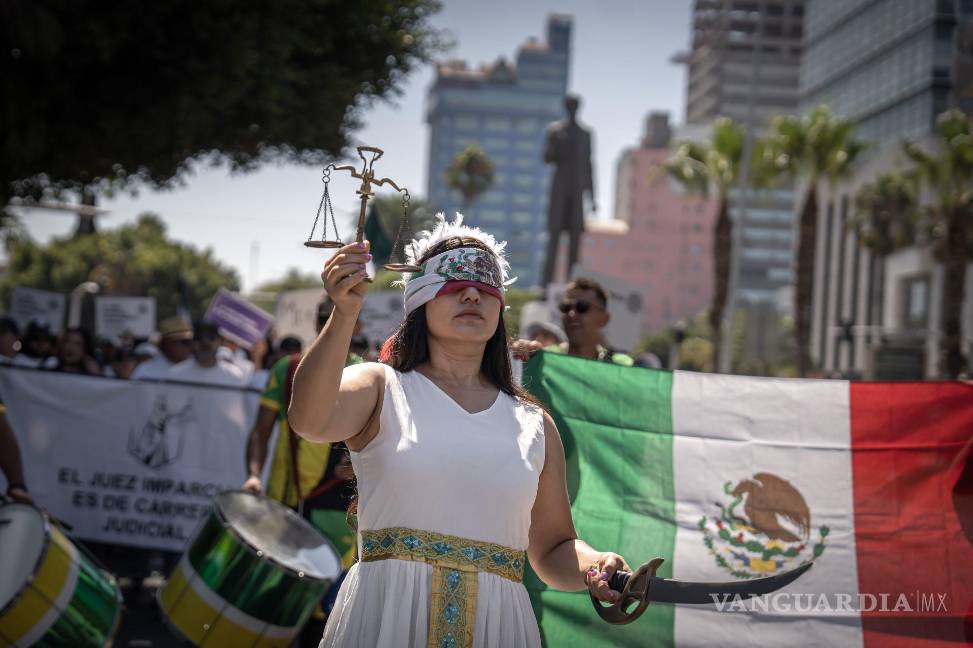 $!Continúan protestas contra Reforma Judicial de AMLO