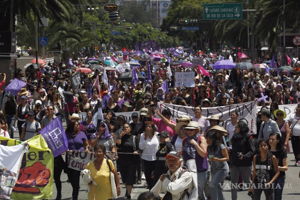 $!Exigen alerta de género nacional en marcha por Mara Fernanda