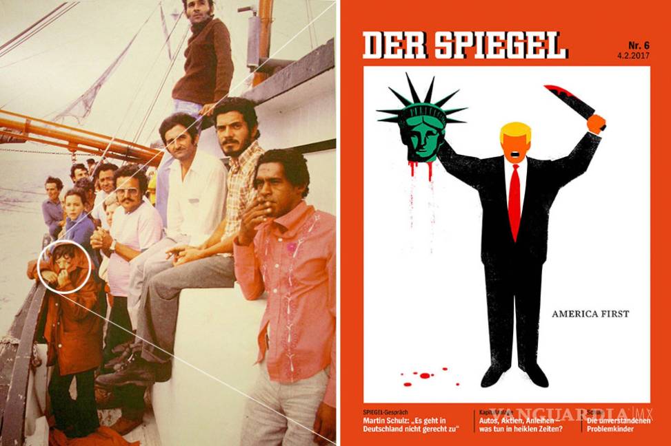$!La historia detrás de la polémica ilustración en 'Der Spiegel' sobre Trump