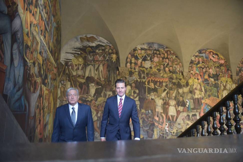 $!Peña Nieto se compromete a colaborar con AMLO para una transición eficiente
