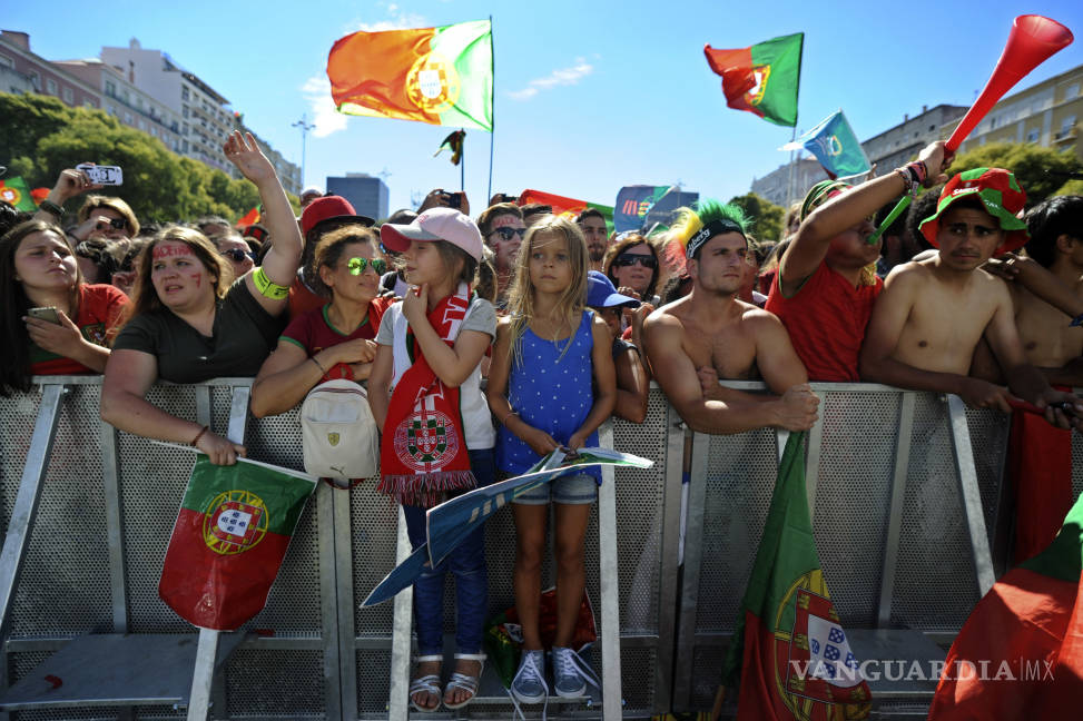 $!Portugal recibe con una gran fiesta a su equipo campeón de la Eurocopa
