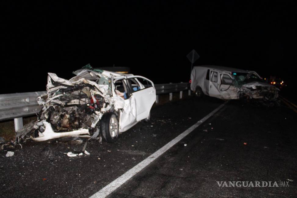 $!Fueron 8 las víctimas del accidente en carretera Saltillo-Zacatecas; murieron 3 menores entre ellos un bebé