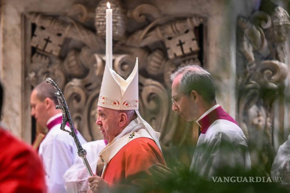 $!Celebra Papa inicio de Semana Santa en una basílica de San Pedro vacía