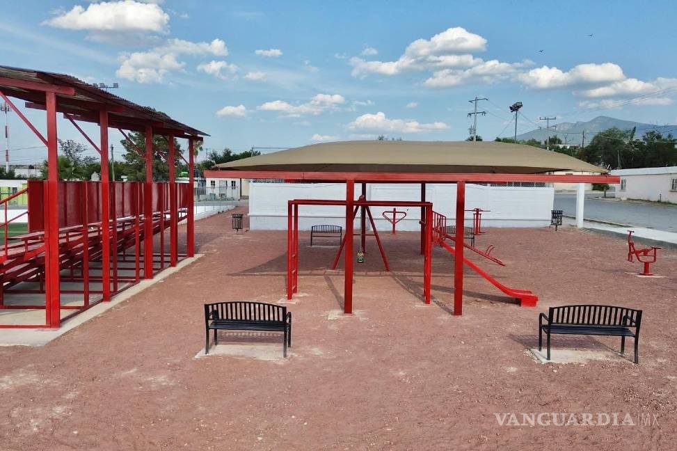 $!La cancha deportiva de la Colonia 21 de Marzo fue renovada, consolidando un lugar de encuentro y recreación para la comunidad.