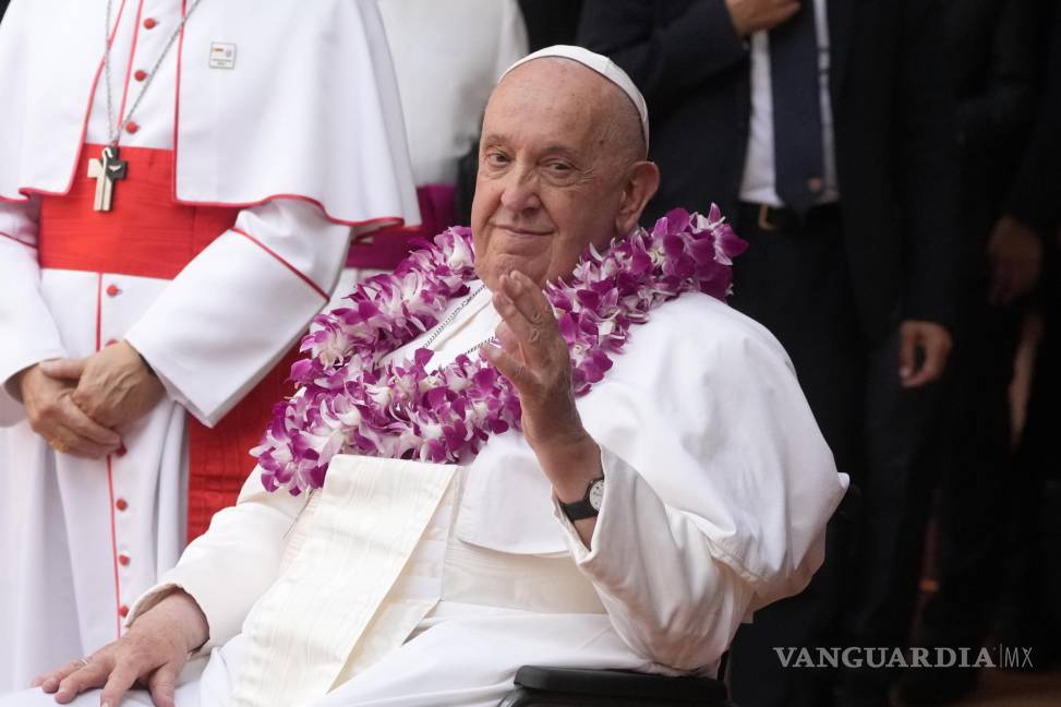 $!El papa Francisco asistió a un acto interreligioso con jóvenes en la Universidad Católica, en Singapur.