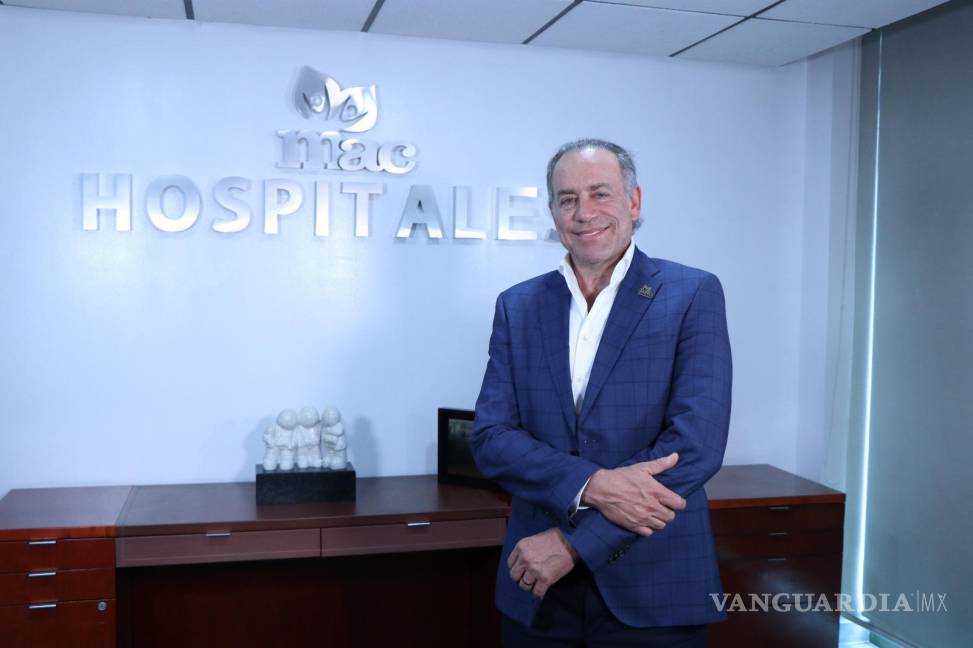 $!Miguel Khoury, CEO de Hospitales MAC, anuncia la llegada del proyecto que busca posicionar a Saltillo como referente de salud.