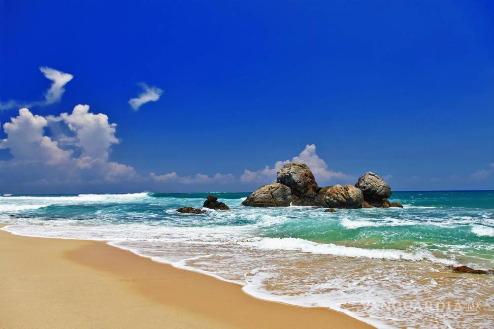$!Playa paradisíaca en Weligama, Sri Lanka.