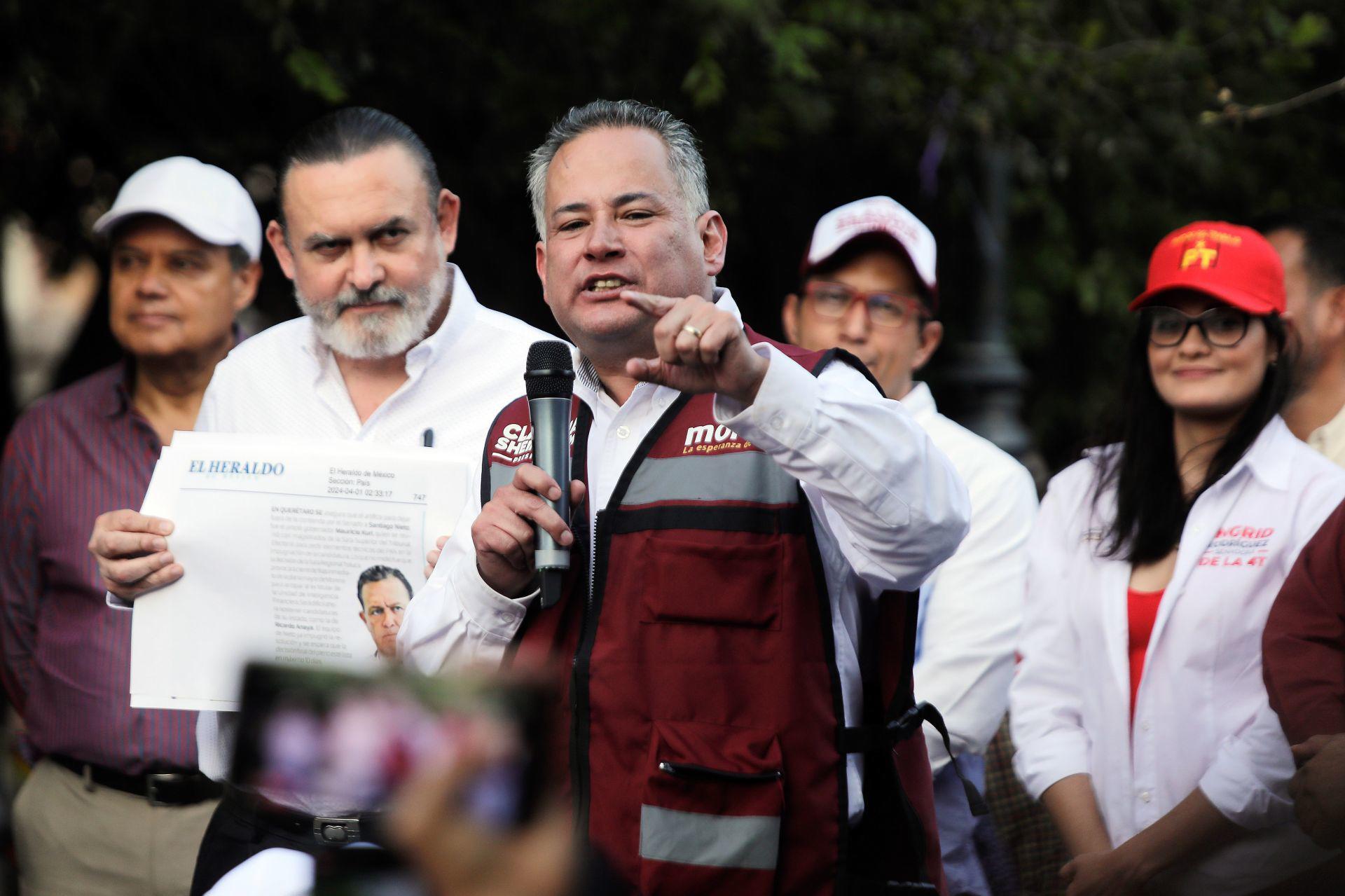 Tribunal Electoral restituye a Santiago Nieto como candidato de Morena al Senado. Noticias en tiempo real