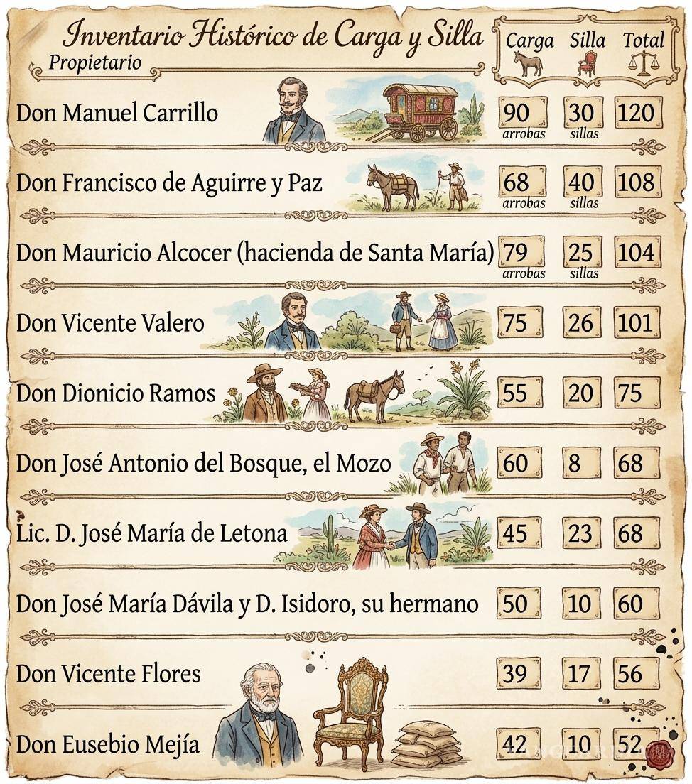 $!El precio de moverse: de los caballos, mulas y burros de 1814 a los automóviles de hoy