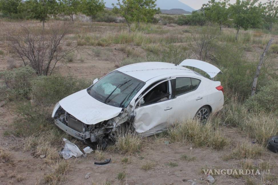 $!El accidente ocurrió en la Carretera Parras - General Cepeda.