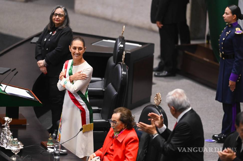 $!Claudia Sheinbaum tomó protesta como Presidenta Constitucional de México en la Cámara de Diputados el pasado 1 de octubre