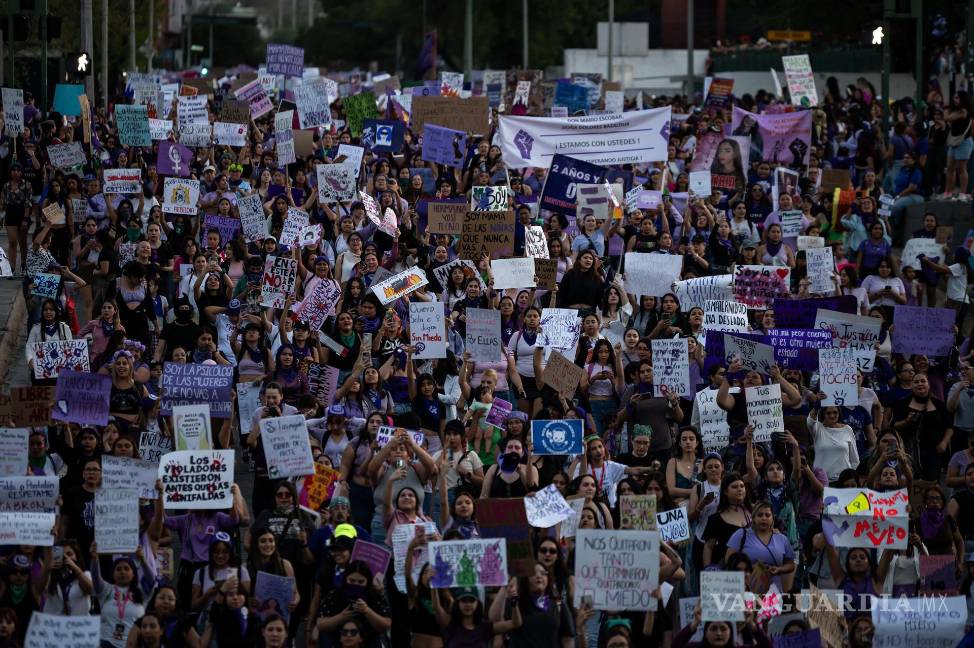 8M: de norte a sur, mexicanas protestan entre violencia y elecciones (fotos)