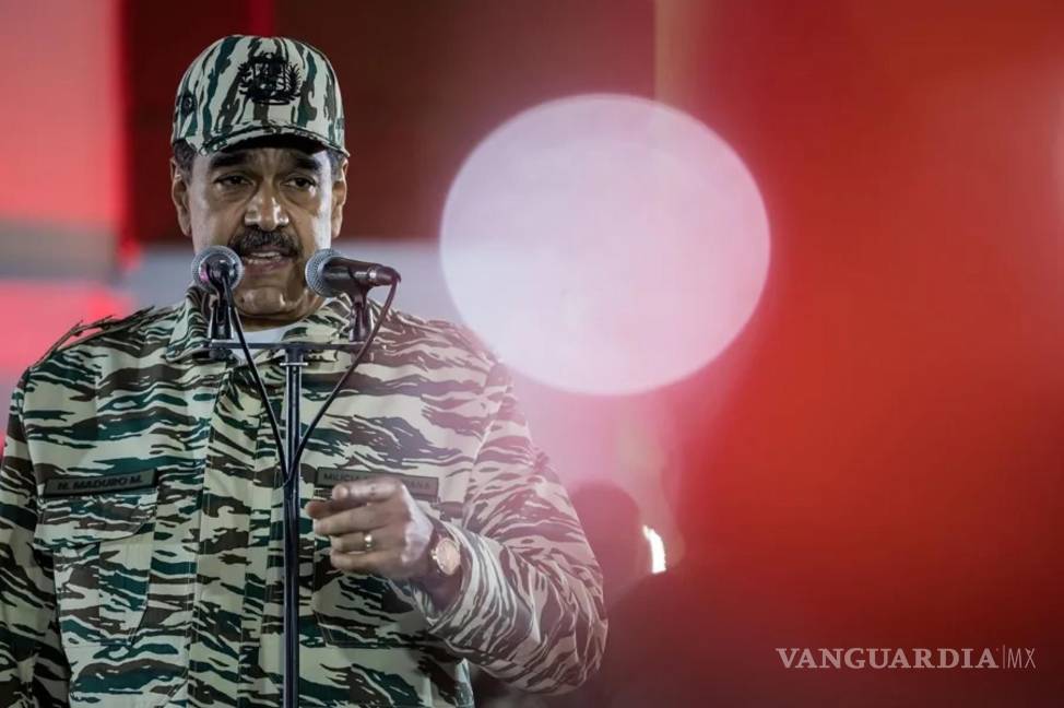 $!El presidente venezolano, Nicolás Maduro, da un discurso en Caracas.