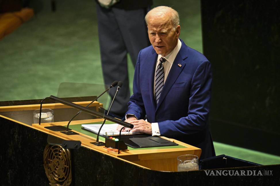 $!Biden se comprometió a que EU y sus aliados “seguirán al lado del valiente pueblo ucraniano en defensa de su soberanía, su integridad territorial y su libertad”.