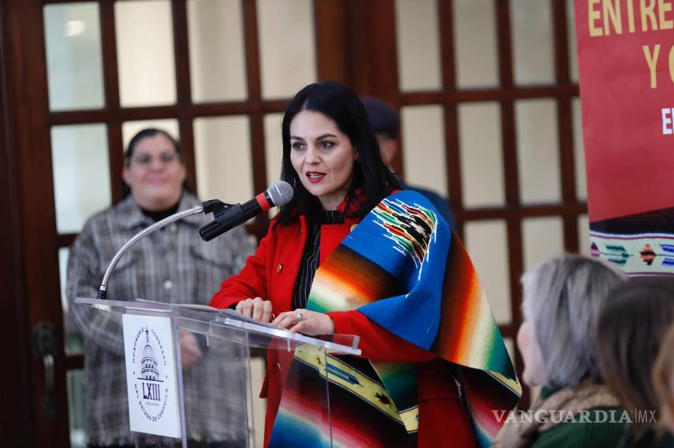 $!Luz Elena Morales, presidenta de la Junta de Gobierno del Congreso local, planteó las prioridades que tendrá el Poder Legislativo este año.