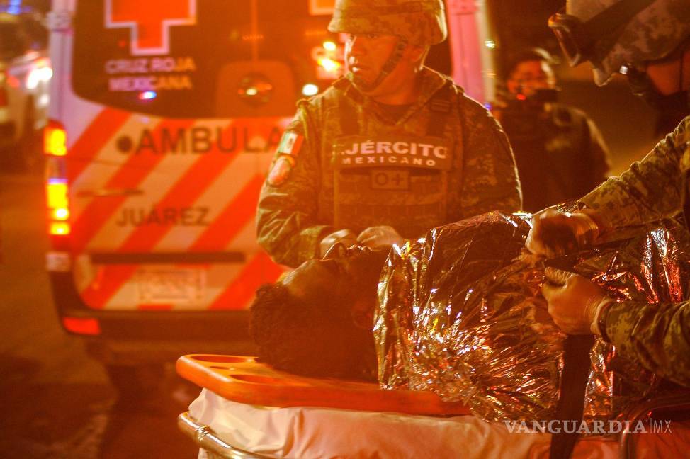 Así fue el incendio en Instituto Nacional de Migración en Ciudad Juárez en el que fallecieron 40 migrantes (fotos)