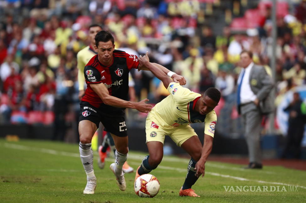 $!En una noche memorable para Guido Rodríguez, América golea al Atlas