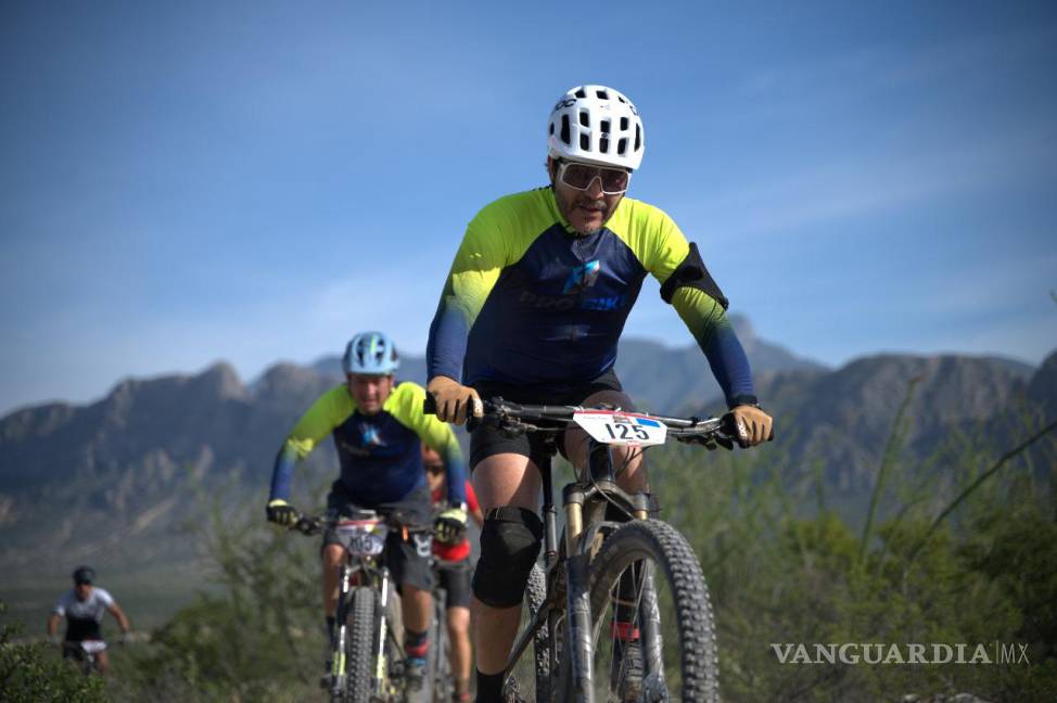 $!El Maratón MTB Ventana al Cielo Candela 2023 atrajo ciclistas de todo México.