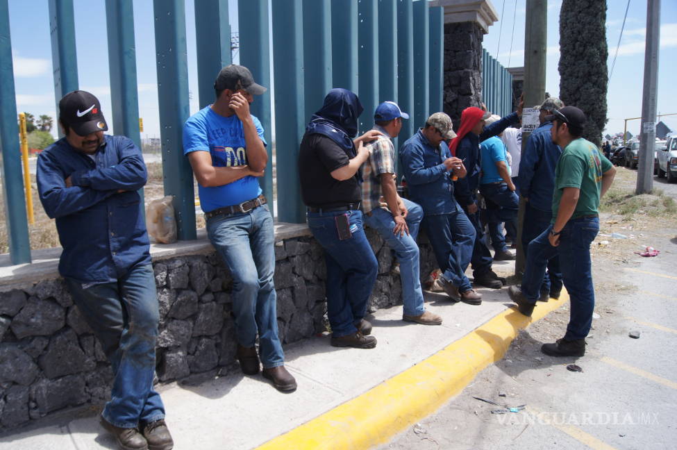 $!Obreros de Maxion Inmagusa en Castaños paran labores en demanda de mejores utilidades