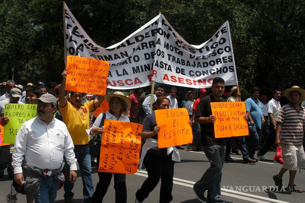 18 años de la explosión de la mina Pasta de Conchos, entre promesas incumplidas (fotos)