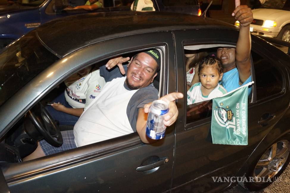 $!Así festejó Saltillo el título del Santos Laguna (fotos)