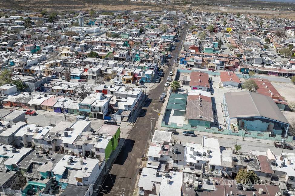 $!Se aplicarán ocho mil metros cuadrados de pavimento.