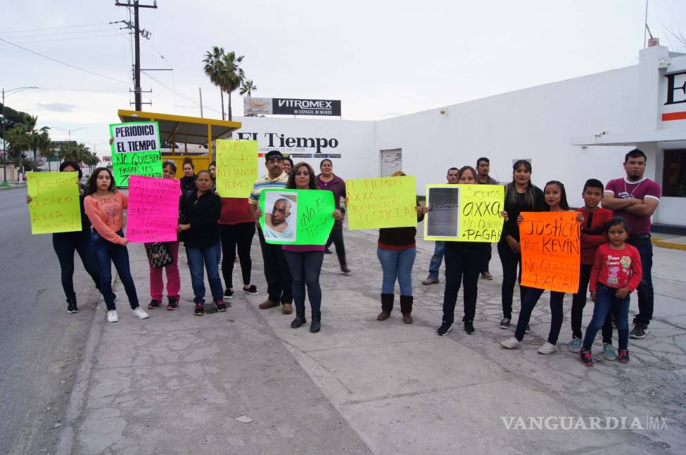 $!Familiares de joven atropellado realizan manifestación en Monclova para exigir justicia