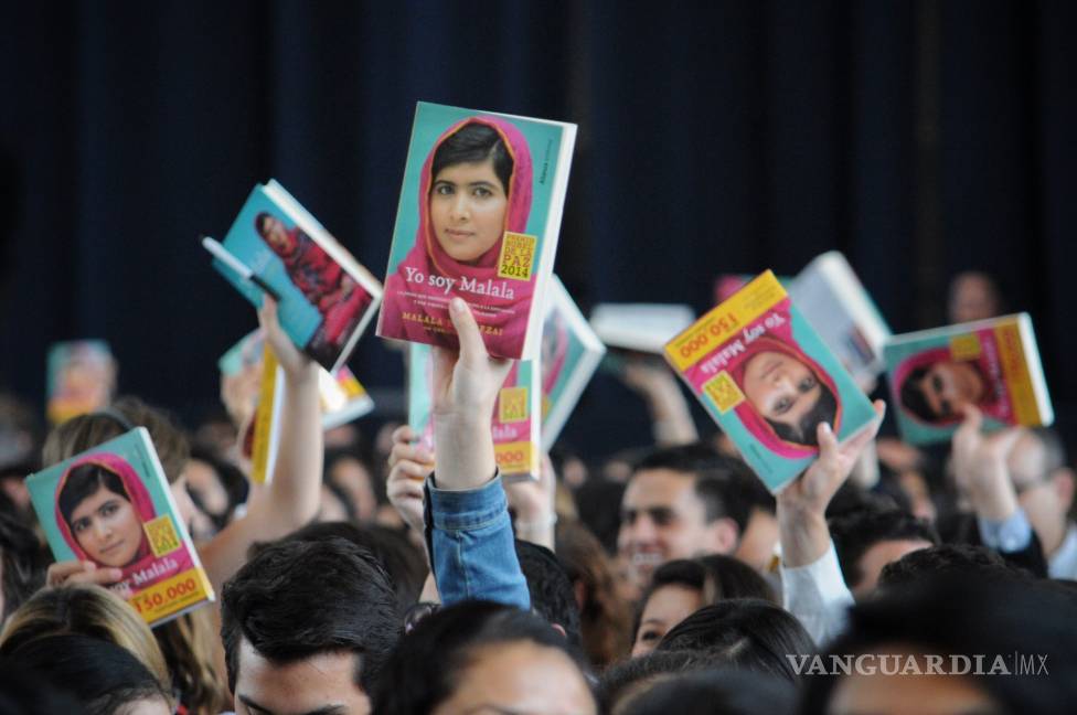 $!Hay que alzar la voz para cambiar al mundo: Malala en México