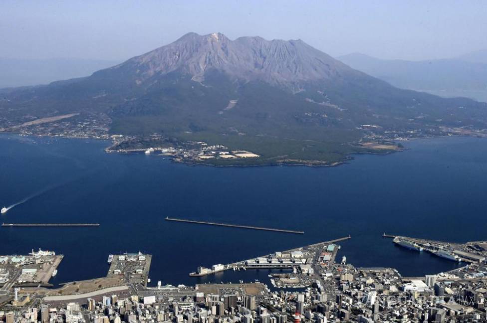 $!Aspectos del volcán Sakurajima.