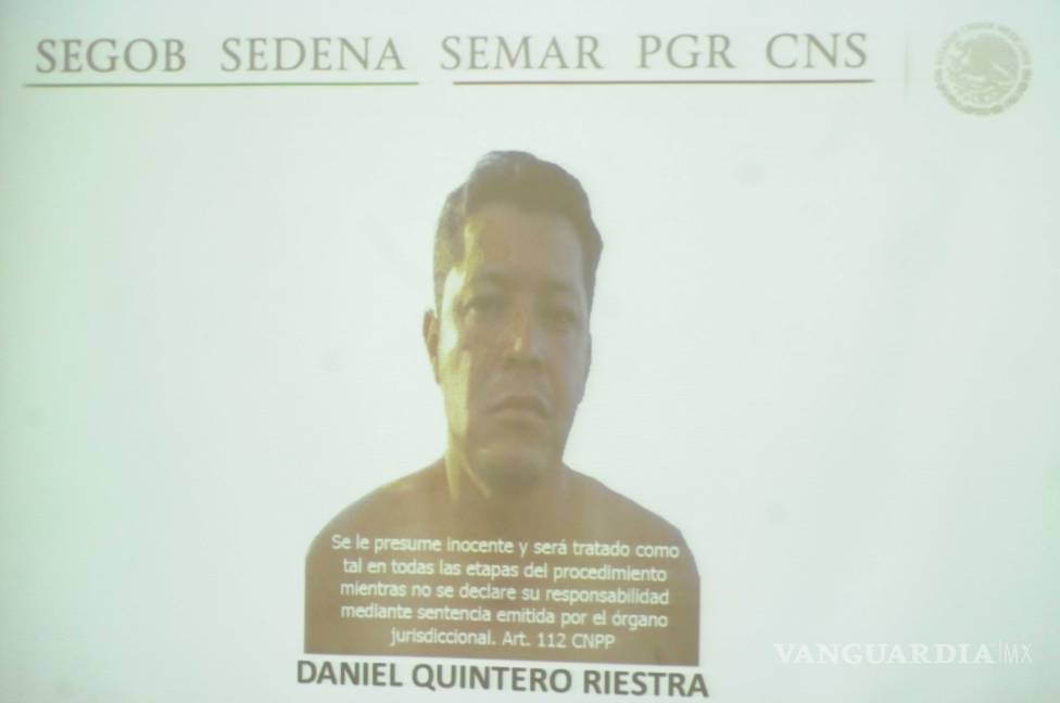 $!Confirma la CNS captura de 'El Dany Quintero', jefe de plaza del CJNG